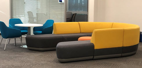 Commercial Furniture - Example of Reception Seating